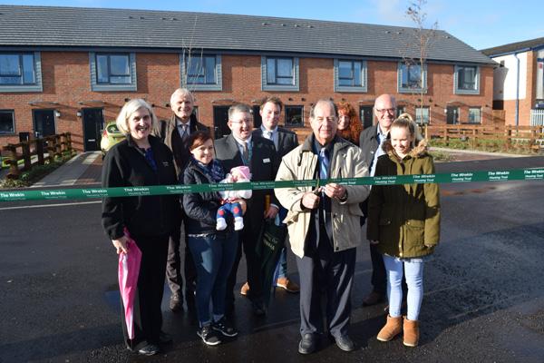 Craven Arms ribbon cutting