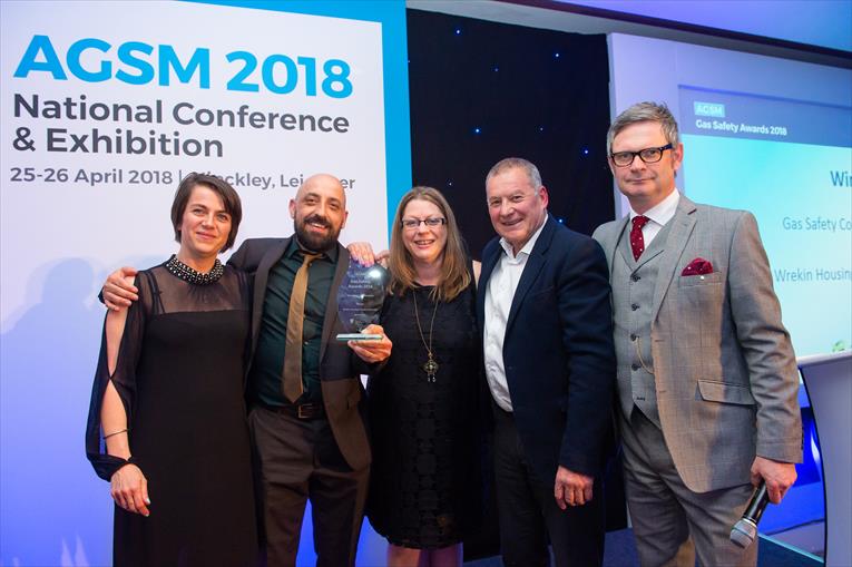 Trust gas award AGSM 2018