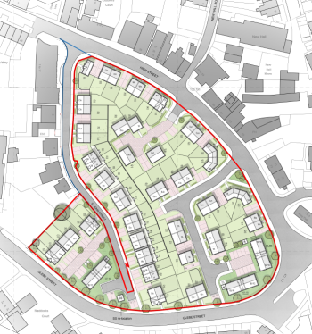 Glebe Street Wellington proposed site layout