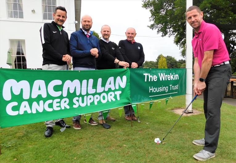 The Wrekin Housing Group Macmillan golf day 2019