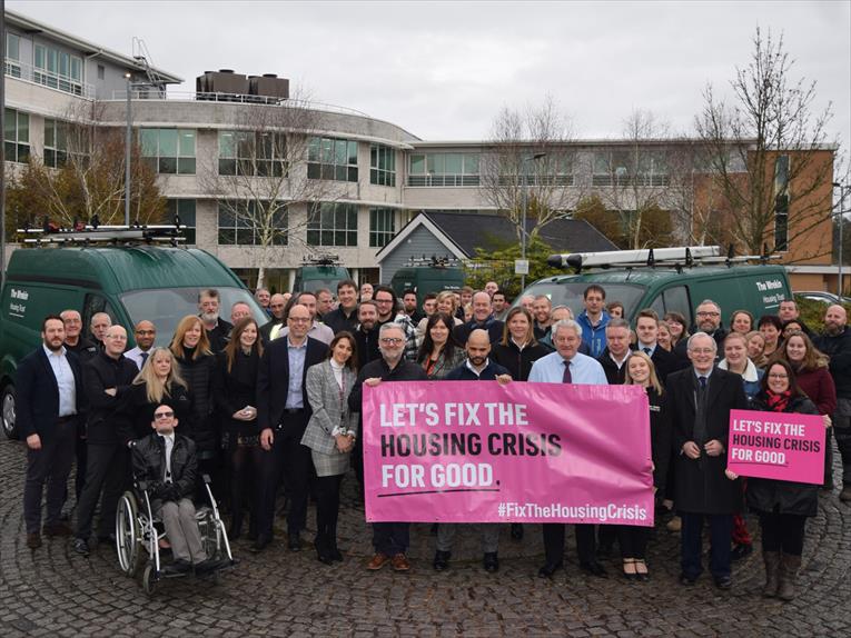 Group photo for fix the housing crisis 2019