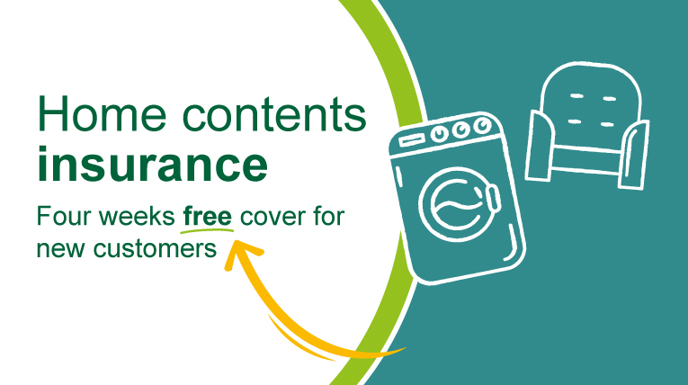 Home contents insurance four weeks free cover Home contents insurance four weeks free cover