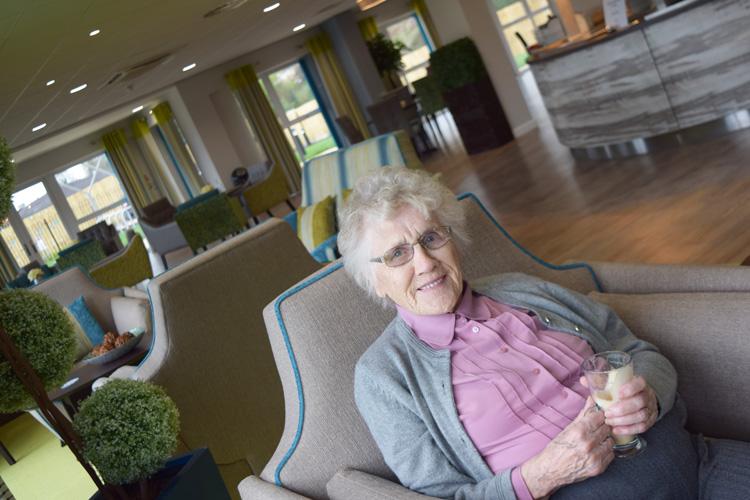 Thelma at new ShireLiving scheme in Shrewsbury