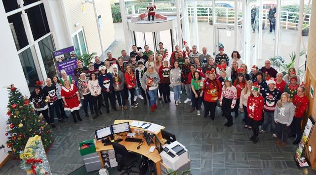 WHT Christmas jumper day 2018