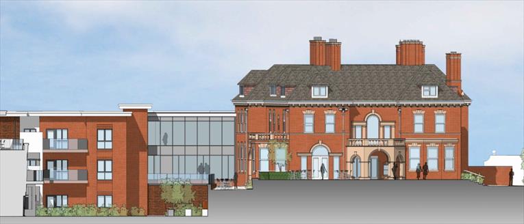 Pauls Moss Whitchurch artist impression