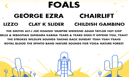 Foals / George Ezra / Chairlift / Lizzo