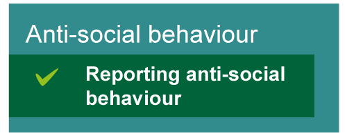 Anti-social behaviour graphic