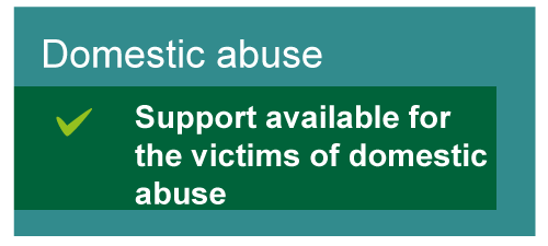 Domestic abuse graphic