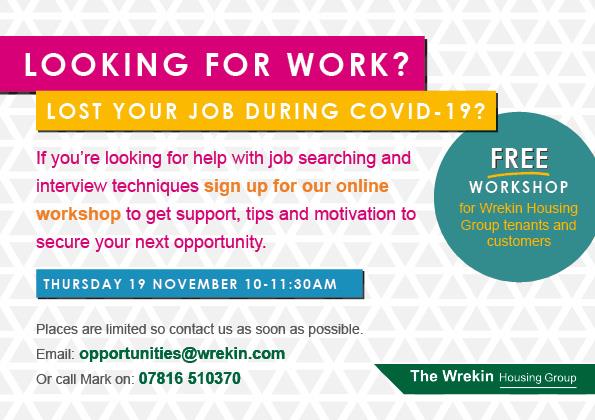 Employability workshop leaflet 19 November