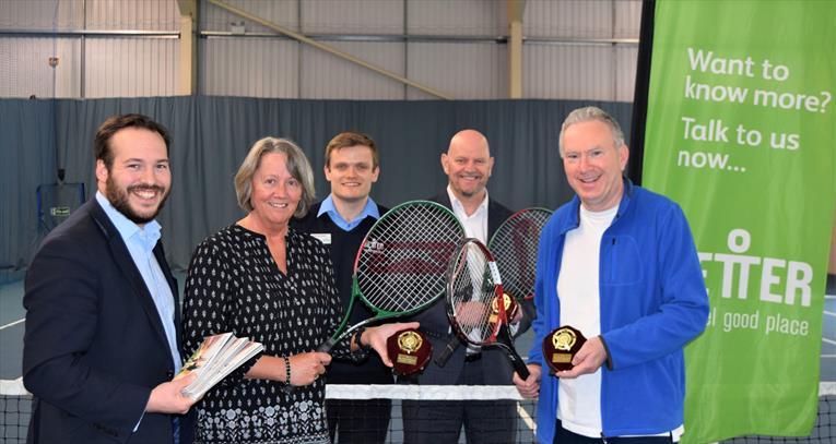 Telford Tennis Centre prize giving 2019