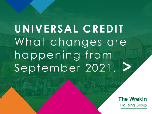Universal Credit changes September 2021